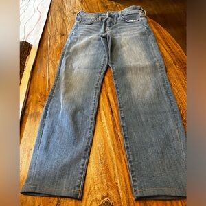 American Eagle Next Level Stretch straight leg jeans, size 4, gently used